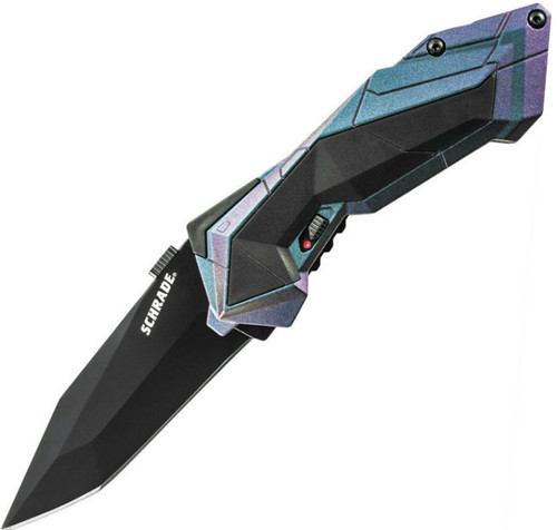 Schrade Assisted Opening Linerlock Knife (Black)